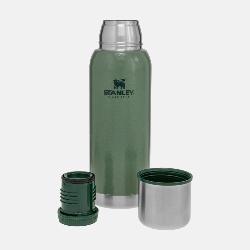 ADVENTURE STAINLESS STEEL VACUUM BOTTLE | 1L תרמוס שתייה image number null